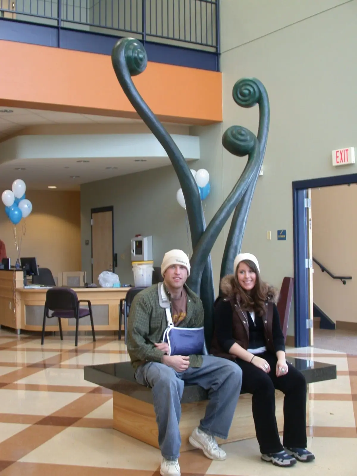 Fiddlehead Bench, view 3